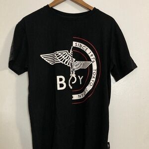 Boy London Black Graphic Tee